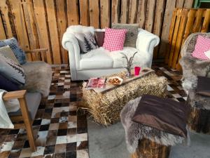 Kuhfell Teppich Patchwork 3